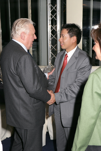 Mr. Iginio Liberali and Mr. William Cheng - SHANGHAI CENTURY EQUIP.CO. General Manage